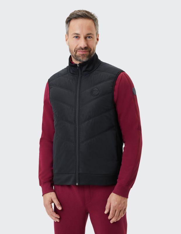 Joy Sportswear Weste AMON Wattierte Hybridweste für kühle Tage