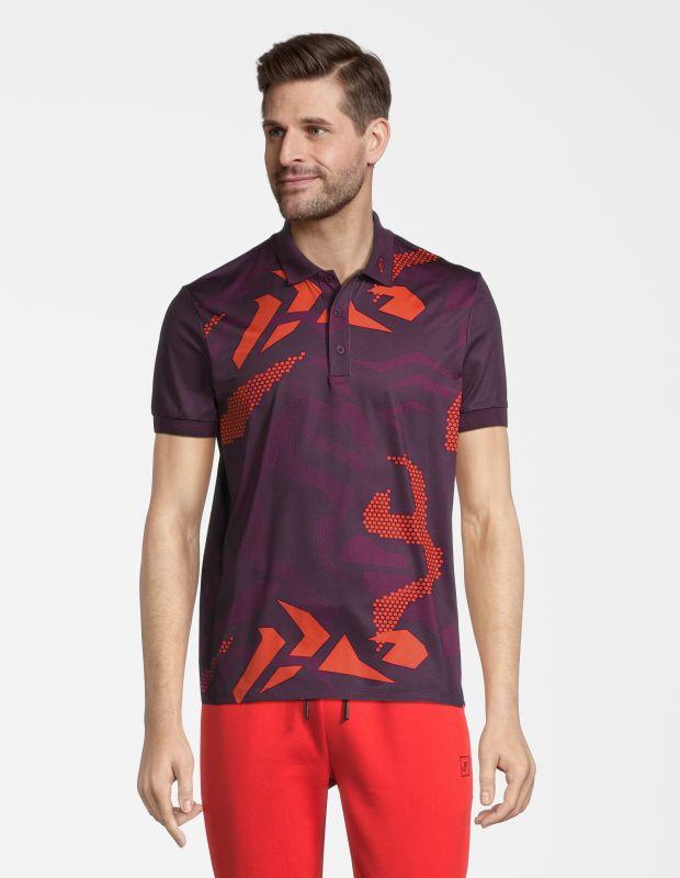 Joy Sportswear POLOSHIRT AOP G-Style Poloshirt mit Allover Print