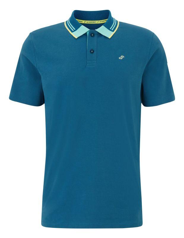 Joy Sportswear POLOSHIRT JERSEY G-Style Poloshirt mit 3-farbigen Kragen Tägliche Deals