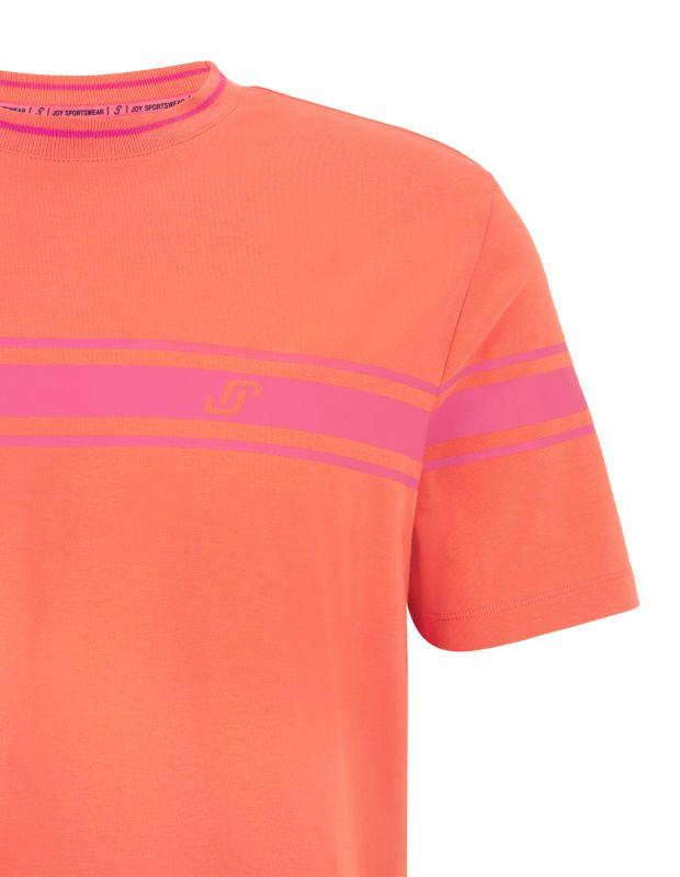 Joy Sportswear T-SHIRT JERSEY G-Style T-Shirt mit Streifen- und Label Print Wochenangebot