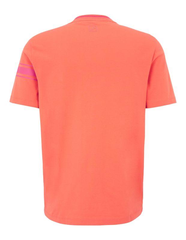 Joy Sportswear T-SHIRT JERSEY G-Style T-Shirt mit Streifen- und Label Print Wochenangebot