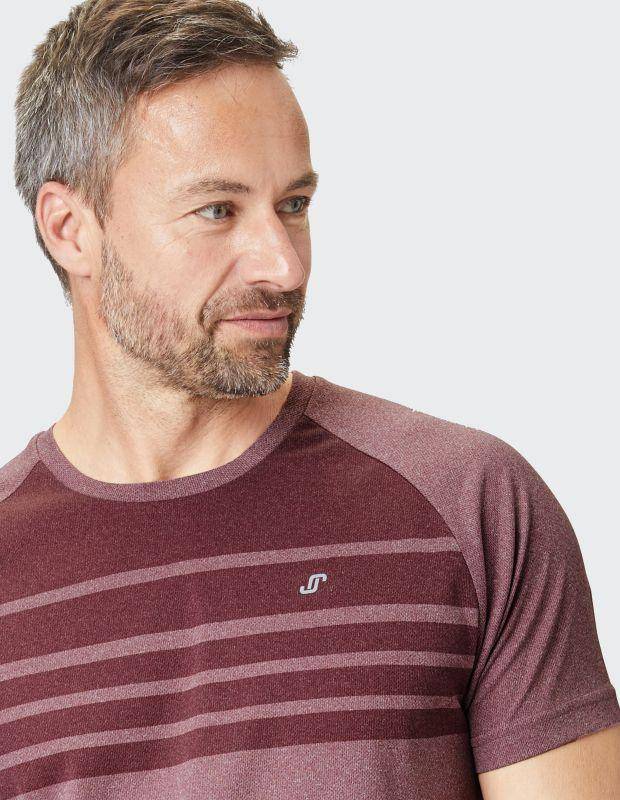 Joy Sportswear T-Shirt TINO Sportives Shirt mit Streifenprint Neueste Mode