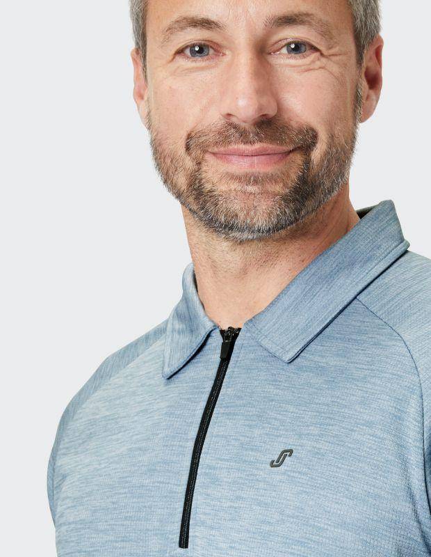 Joy Sportswear Poloshirt IVO Aktives Zip - Poloshirt Große Rabatte