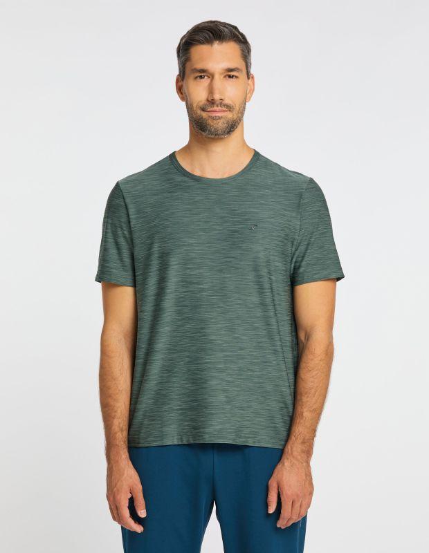 Joy Sportswear T-Shirt VITUS Frischer Look durch meliertes Material
