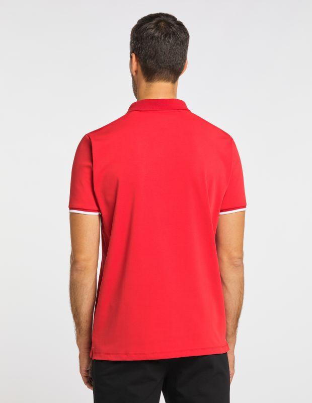 Joy Sportswear Poloshirt MIO Poloshirt mit Kontraststreifen Riesige Rabatte
