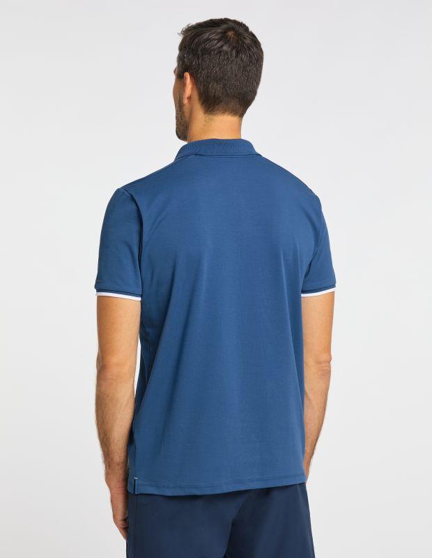 Joy Sportswear Poloshirt MIO Poloshirt mit Kontraststreifen 50% Rabatt mit kostenlosem Versand