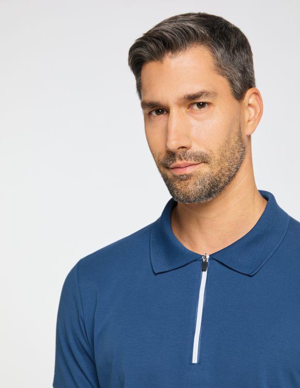 Joy Sportswear Poloshirt MIO Poloshirt mit Kontraststreifen 50% Rabatt mit kostenlosem Versand