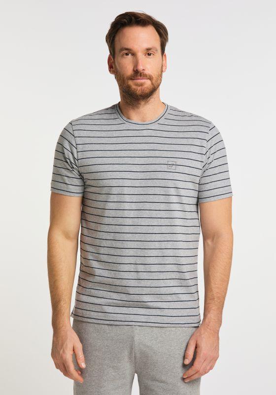 Joy Sportswear Sportshirt DELIAN Gestreiftes T-Shirt aus 100% Baumwolle