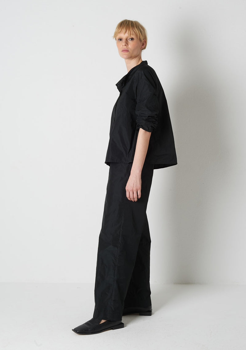 Katharina Hovman Japanbluse RIBSTOP, black VIP-Rabatte
