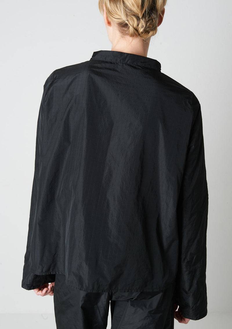 Katharina Hovman Japanbluse RIBSTOP, black VIP-Rabatte