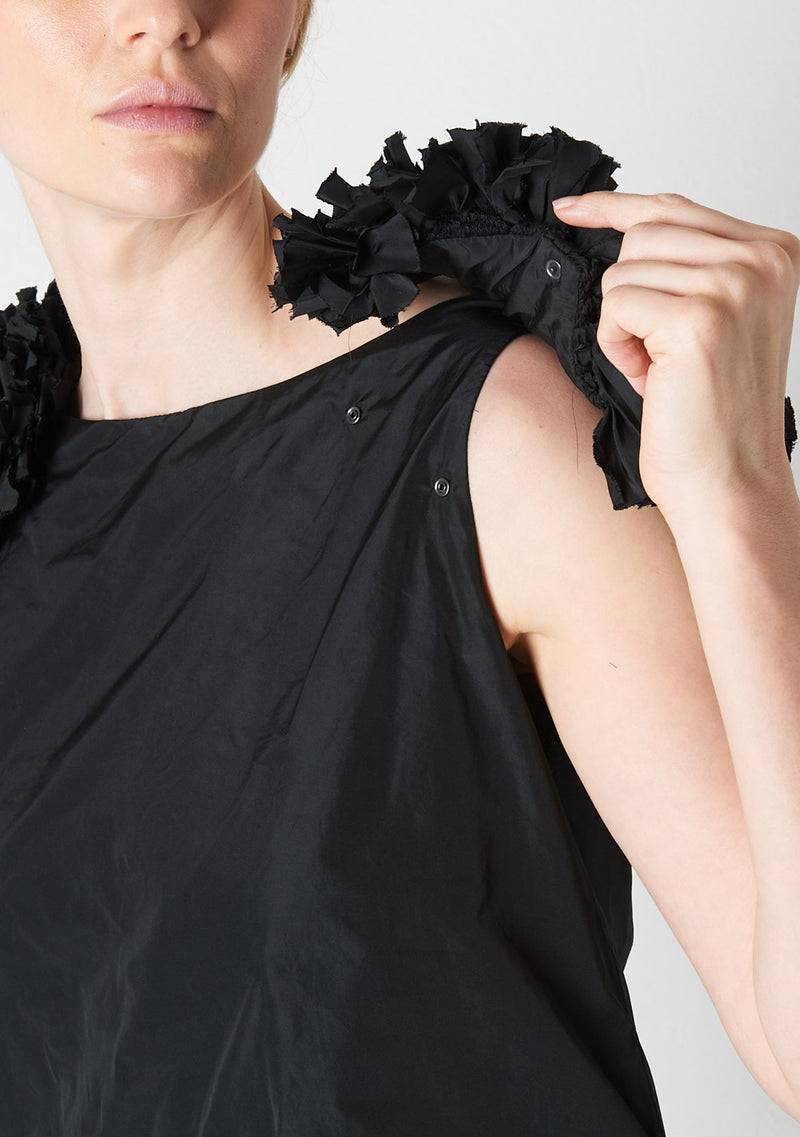 Katharina Hovman Couture Top black Kostenlose Rückgabe