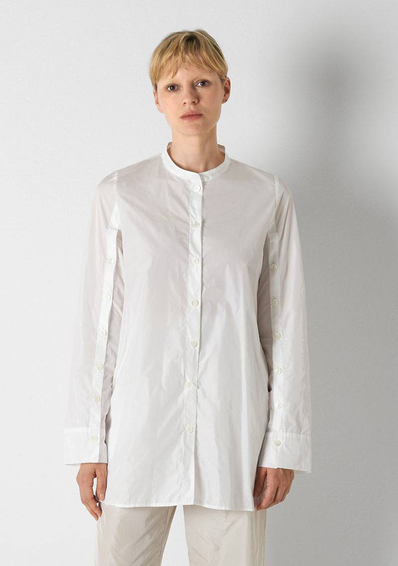 Katharina Hovman Button Blouse white Bis zu 60% Rabatt
