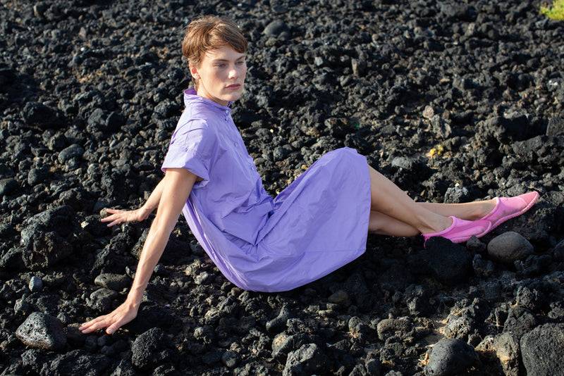 Katharina Hovman Easy Dress lavanda Outlet