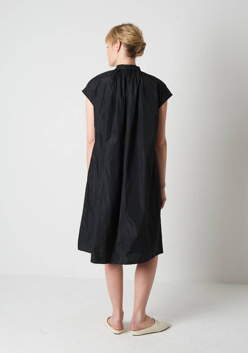 Katharina Hovman Pleats Dress black Auslauf