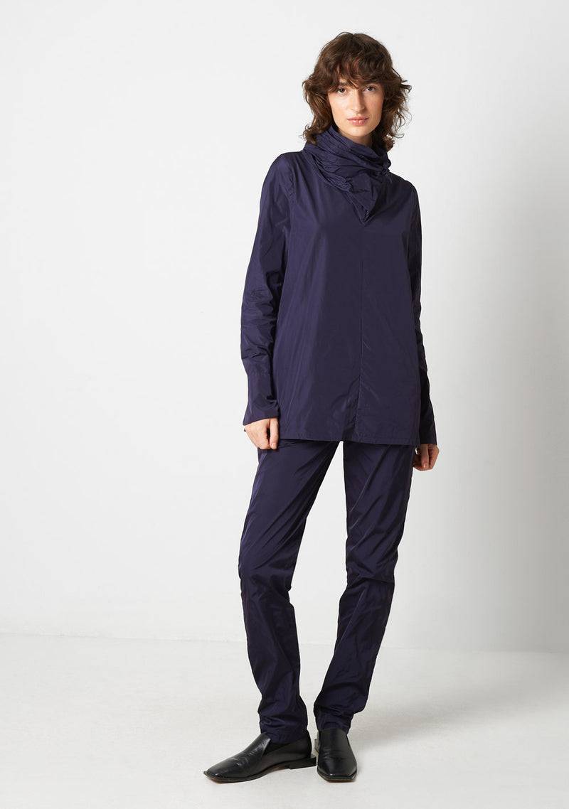Katharina Hovman Knotted Shirt blackberry Jubiläumsangebot