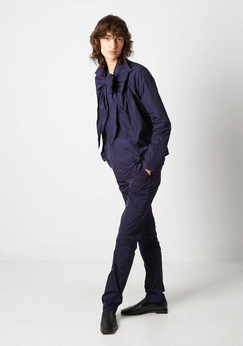 Katharina Hovman Knotted Shirt blackberry Jubiläumsangebot