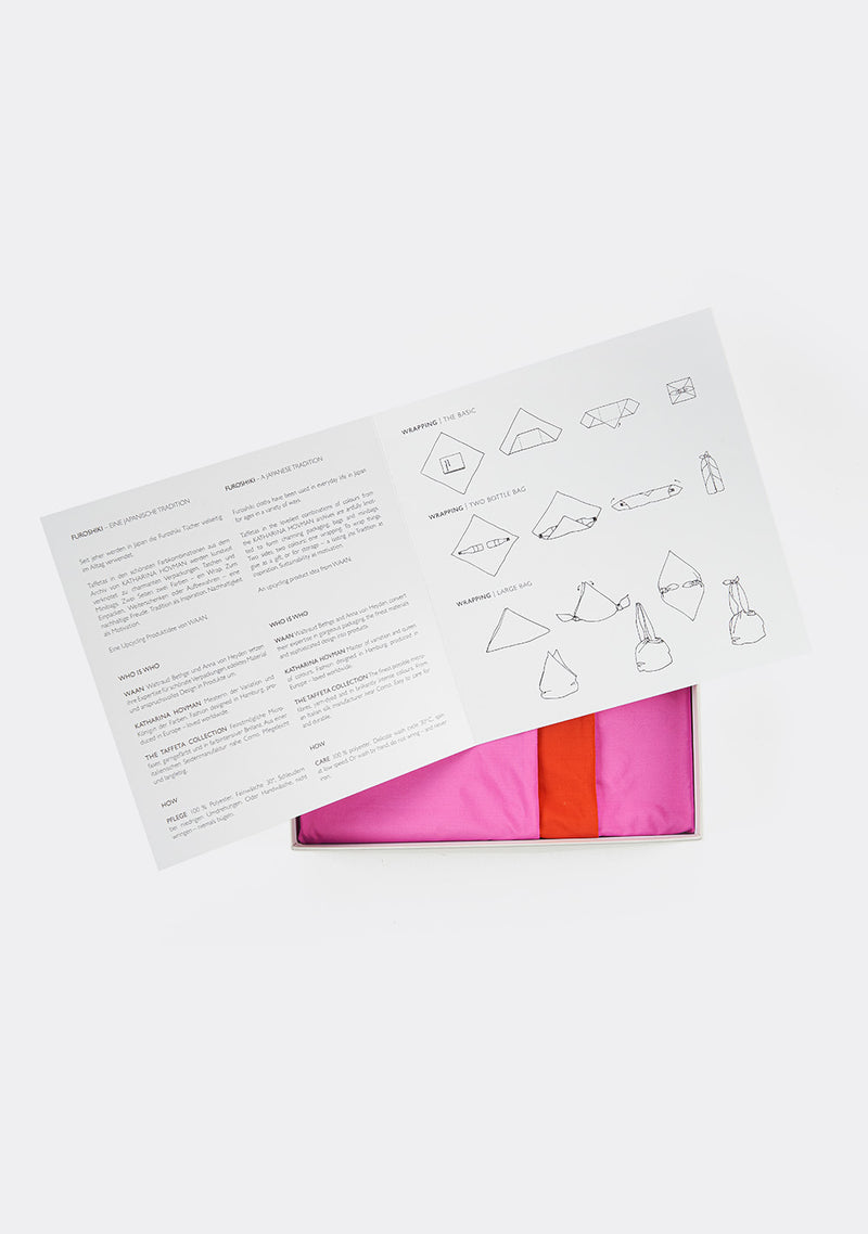 Katharina Hovman Furoshiki pink-poona, medium Zeitlich begrenztes Angebot