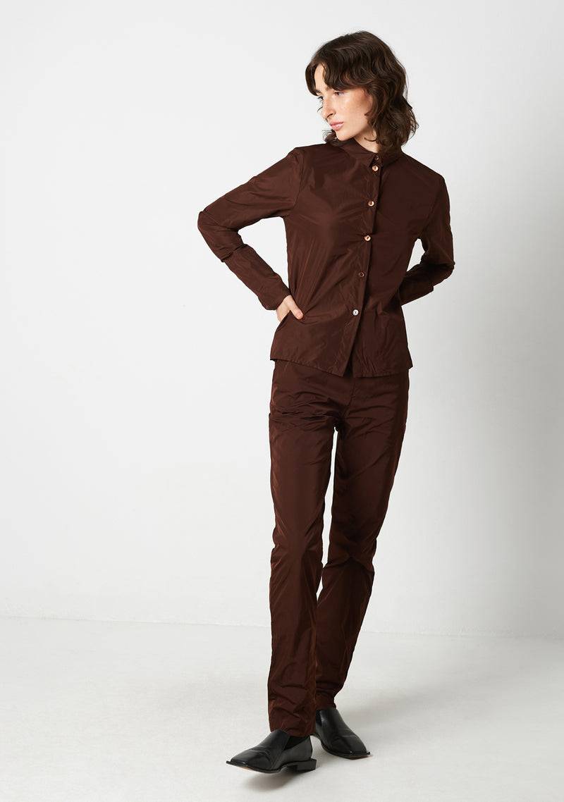 Katharina Hovman Kleine Bluse cacao VIP-Rabatte