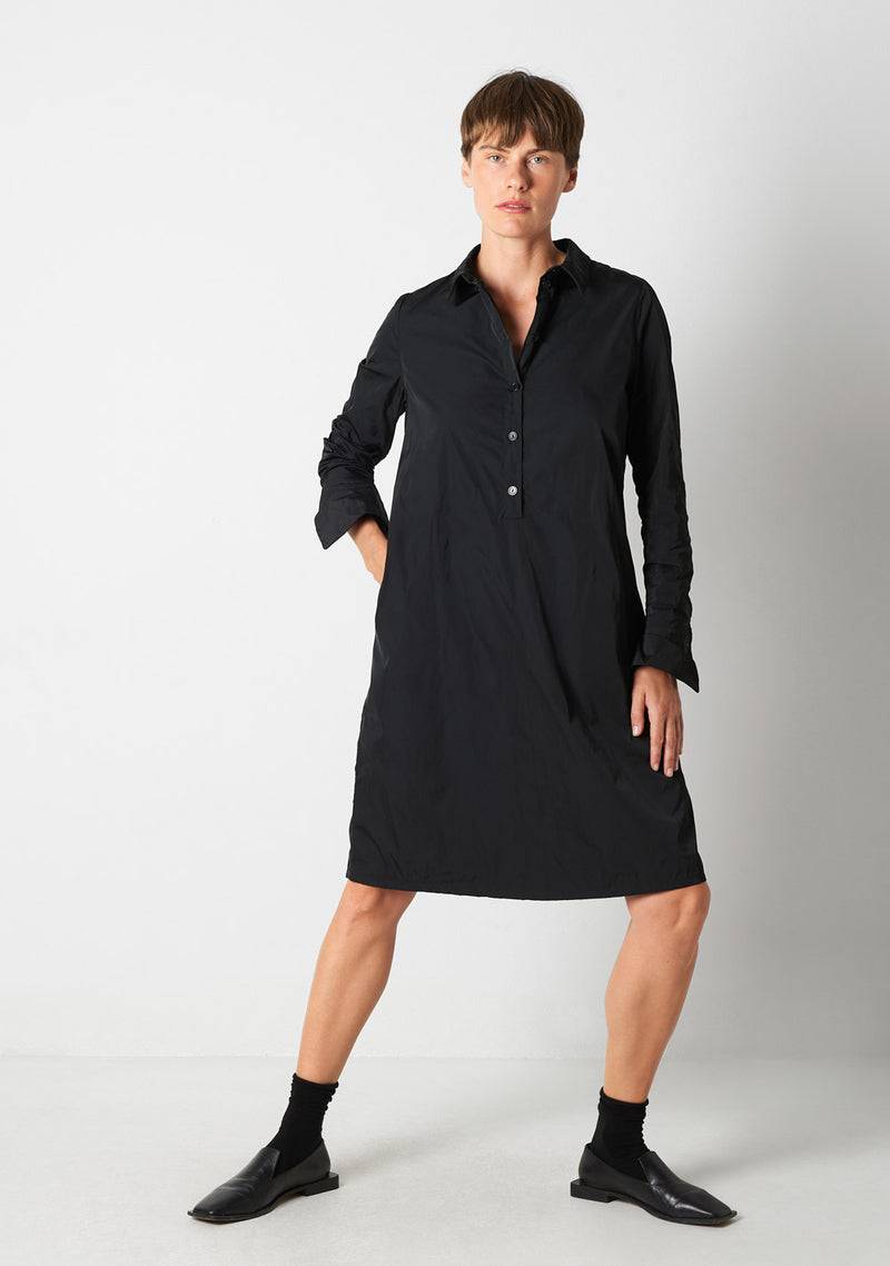 Katharina Hovman Dress heavy Taffetas, black Tiefpreis