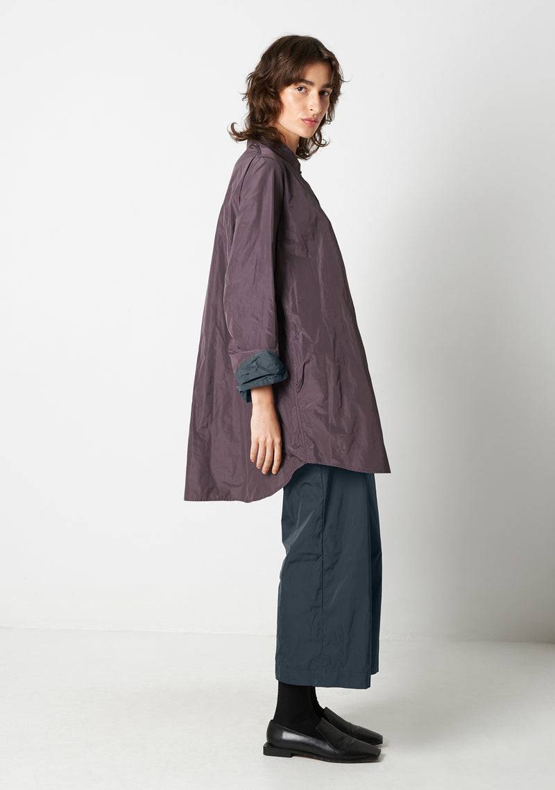 Katharina Hovman Oversizebluse mauve/antra Super Sparpreis