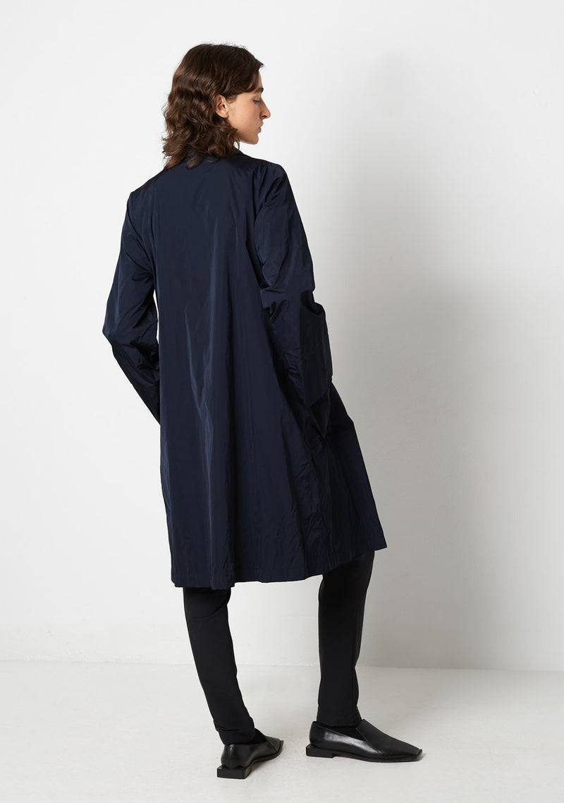 Katharina Hovman Mantel heavy Taffeta, night Begrenzte Freigabe
