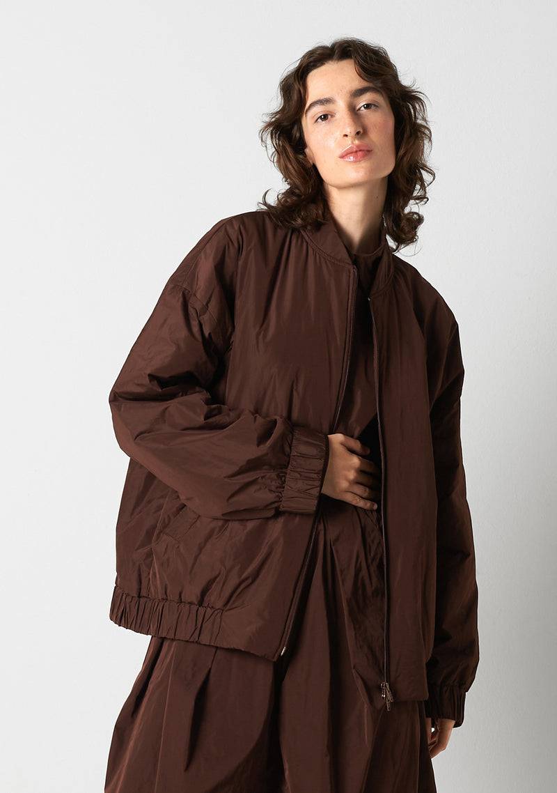 Katharina Hovman Blouson cacao Letzter Tag