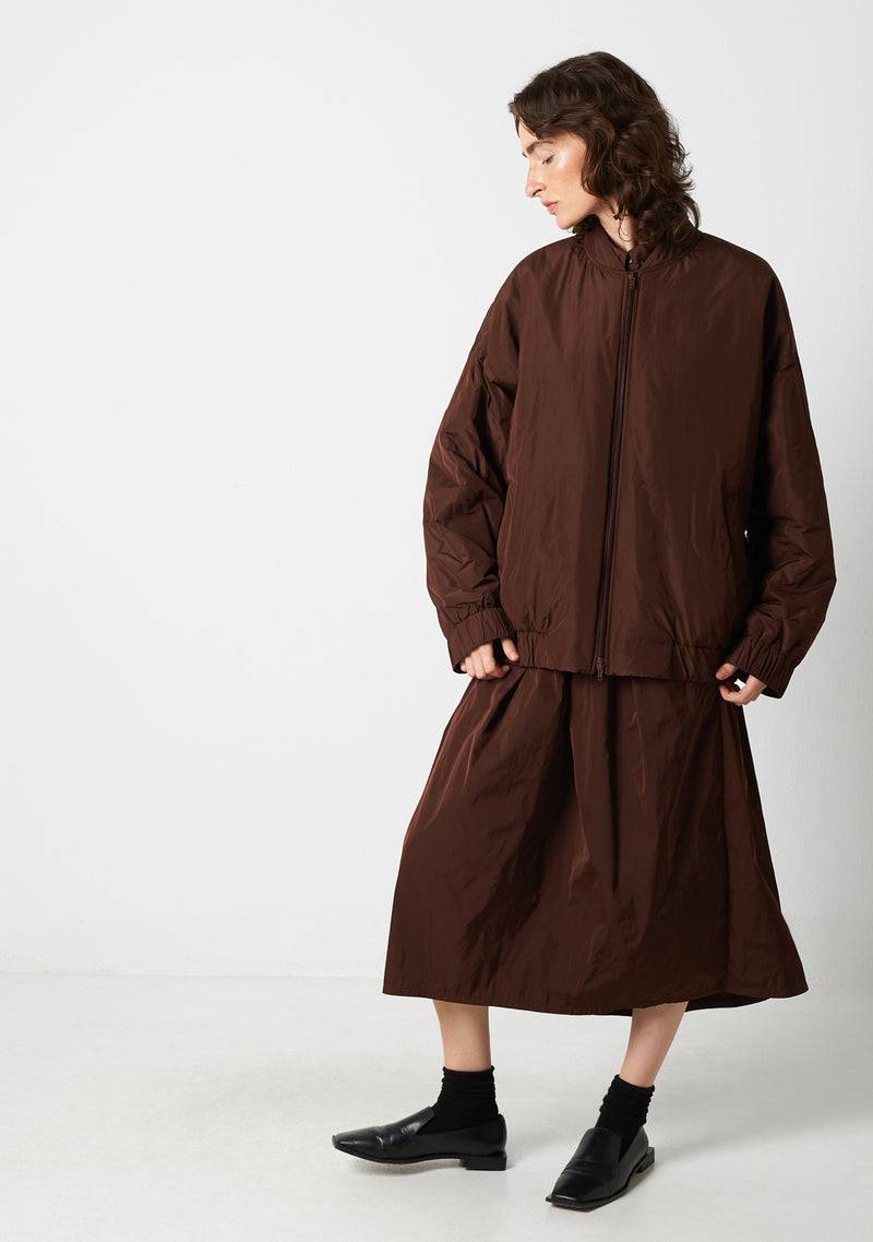 Katharina Hovman Blouson cacao Letzter Tag