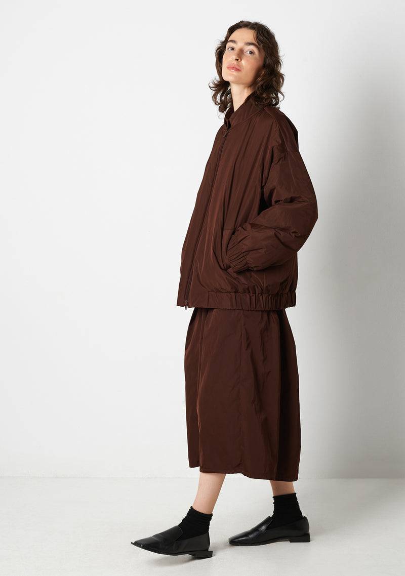 Katharina Hovman Blouson cacao Letzter Tag