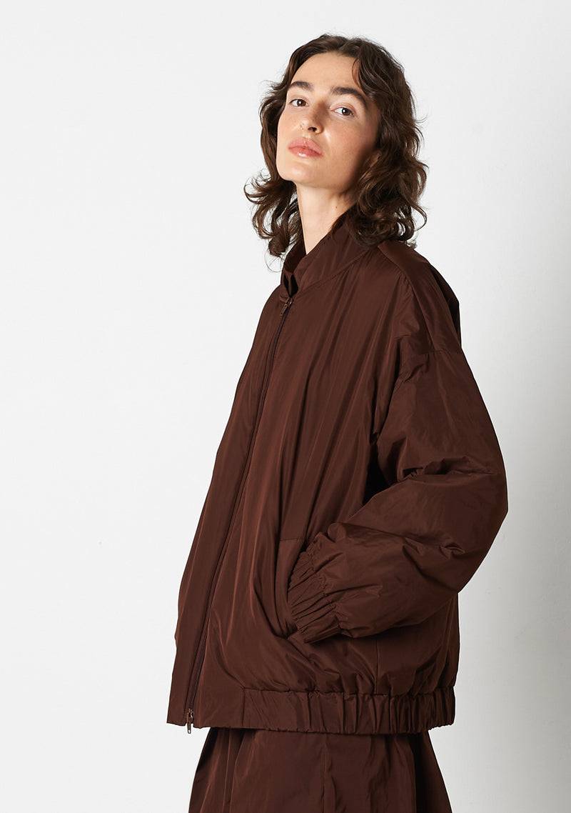 Katharina Hovman Blouson cacao Letzter Tag
