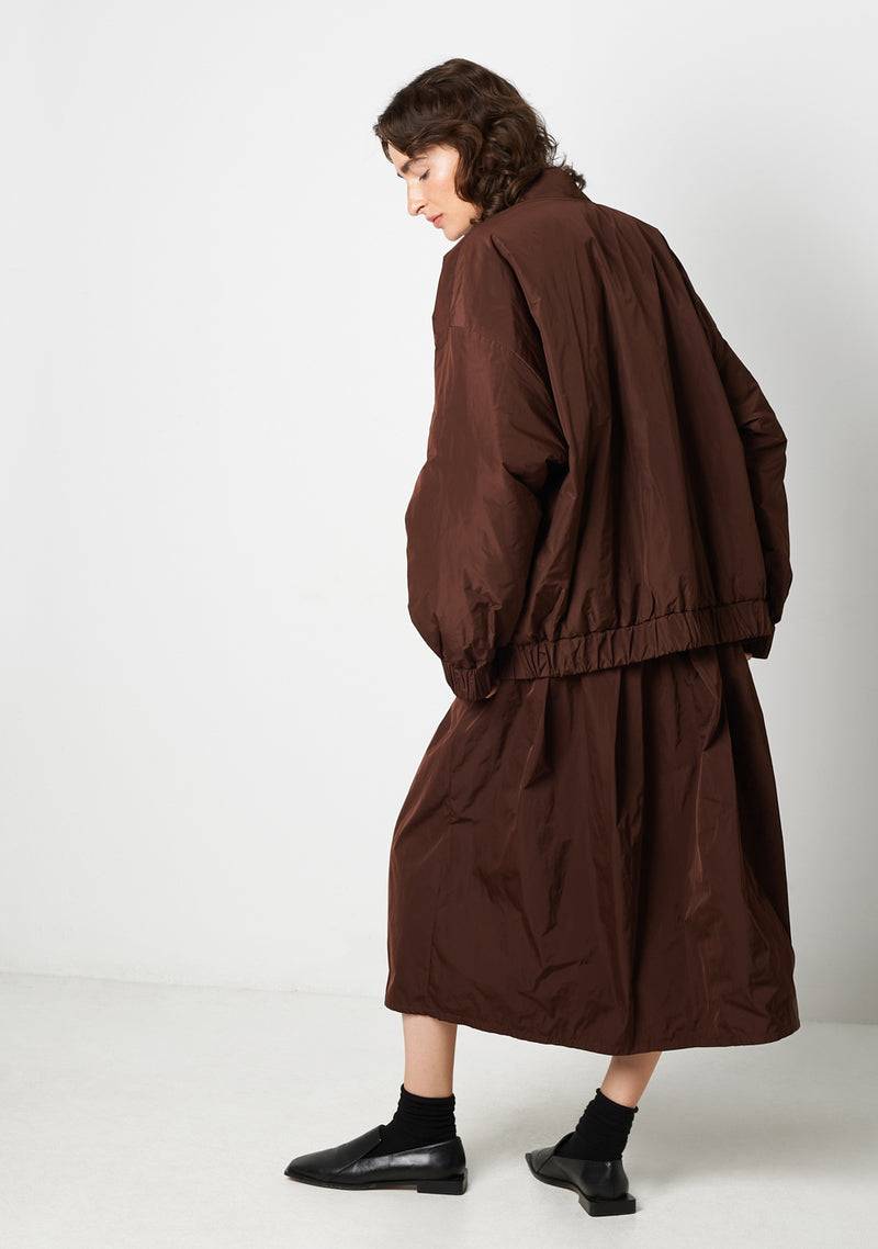 Katharina Hovman Blouson cacao Letzter Tag