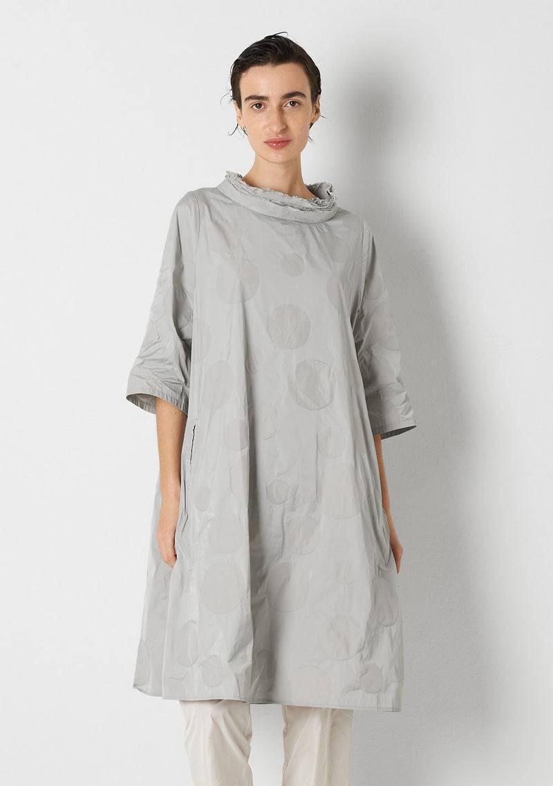 Katharina Hovman Day Dress heavy Taffetas, DOTS, silver Bis zu 65% Rabatt