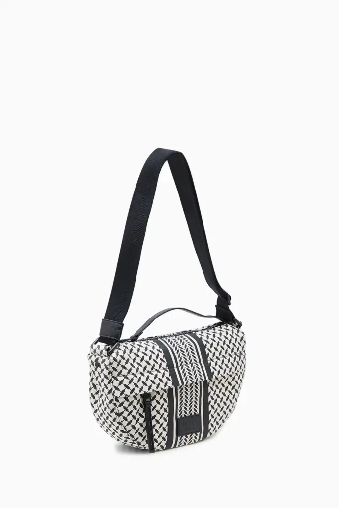 Lala Berlin Crossbody Melly canvas heritage stripe black Blitzangebot