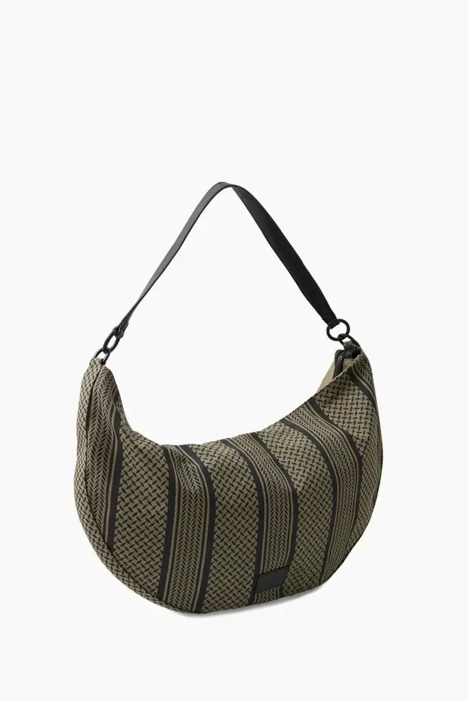 Lala Berlin Crossbody Milora canvas olive/black Räumungsverkauf
