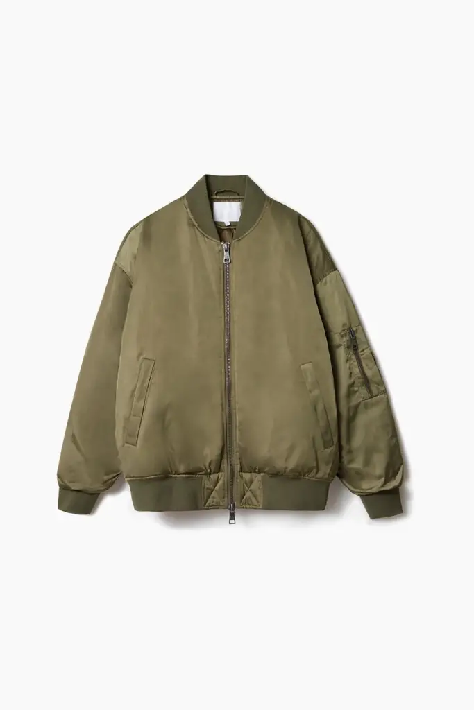Lala Berlin Jacket Jalou nylon olive Kauf eins, bekomm eins gratis