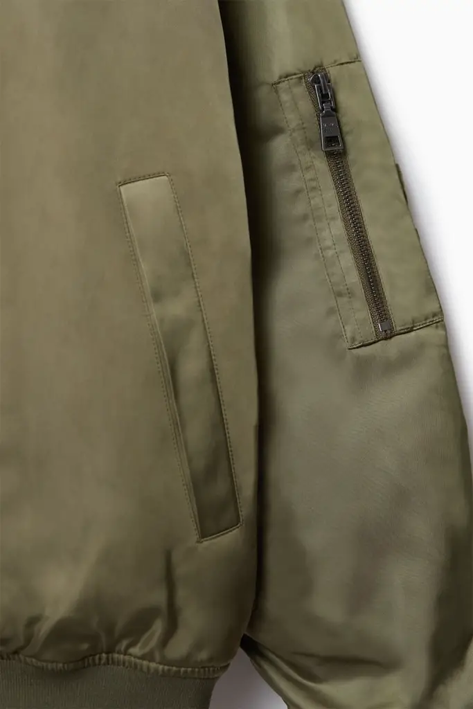 Lala Berlin Jacket Jalou nylon olive Kauf eins, bekomm eins gratis