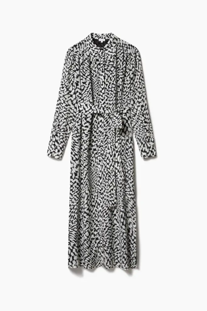 Lala Berlin Dress Deerja viscose/silk blend swoosh heritage Tägliche Deals