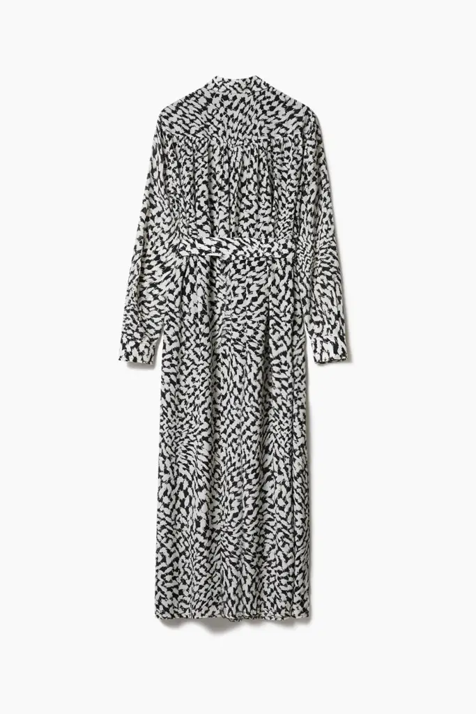 Lala Berlin Dress Deerja viscose/silk blend swoosh heritage Tägliche Deals