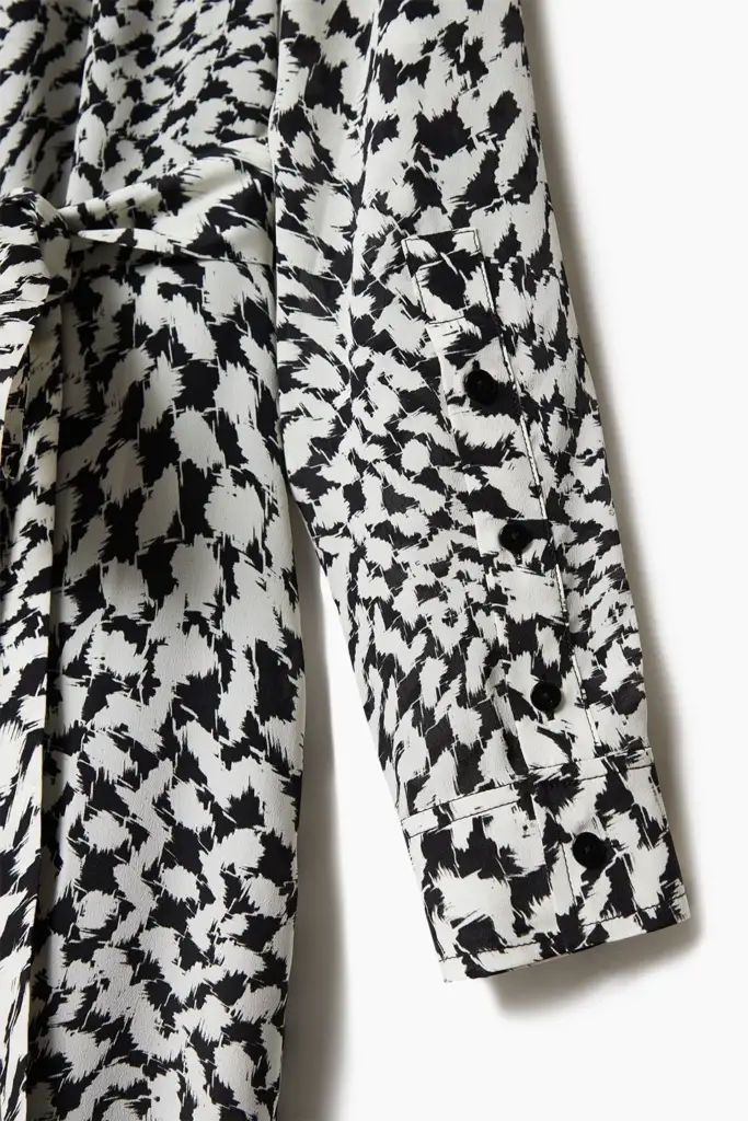 Lala Berlin Dress Deerja viscose/silk blend swoosh heritage Tägliche Deals