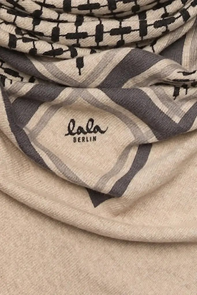 Lala Berlin Triangle Trinity Classic L cashmere beige Super Sparpreis