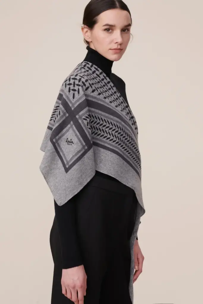Lala Berlin Triangle Trinity Classic M cashmere city middlegrey melange Begrenzte Freigabe