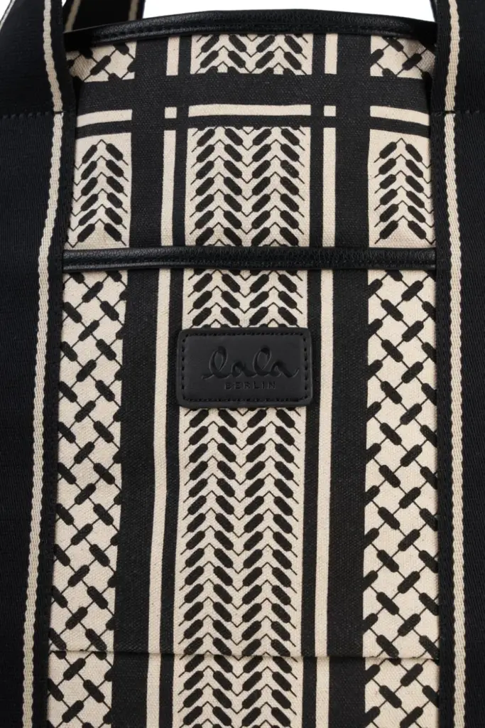 Lala Berlin East West Tote Marin canvas heritage stripe black JETZT KAUFEN