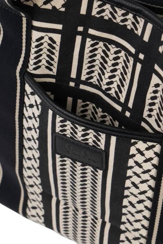 Lala Berlin East West Tote Marin canvas heritage stripe black JETZT KAUFEN