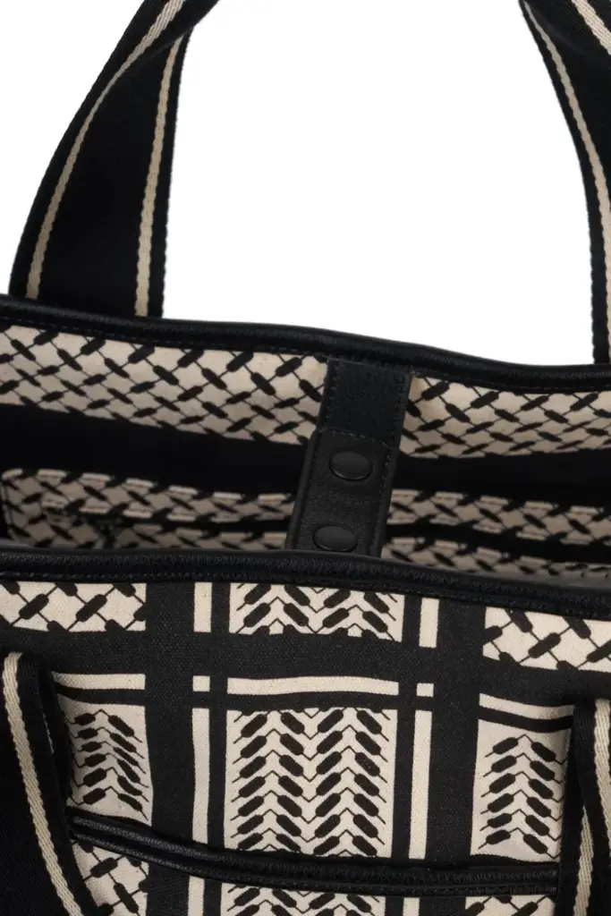 Lala Berlin East West Tote Marin canvas heritage stripe black JETZT KAUFEN