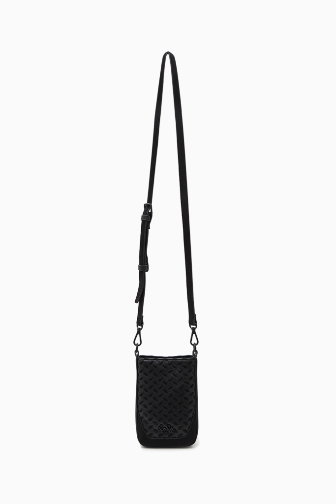 Lala Berlin Flat Crossbody Milwa grainy vegan leather black Letzter Tag