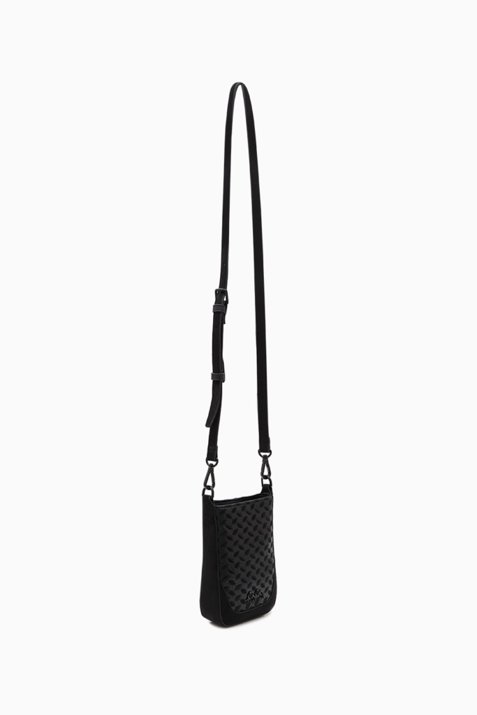 Lala Berlin Flat Crossbody Milwa grainy vegan leather black Letzter Tag