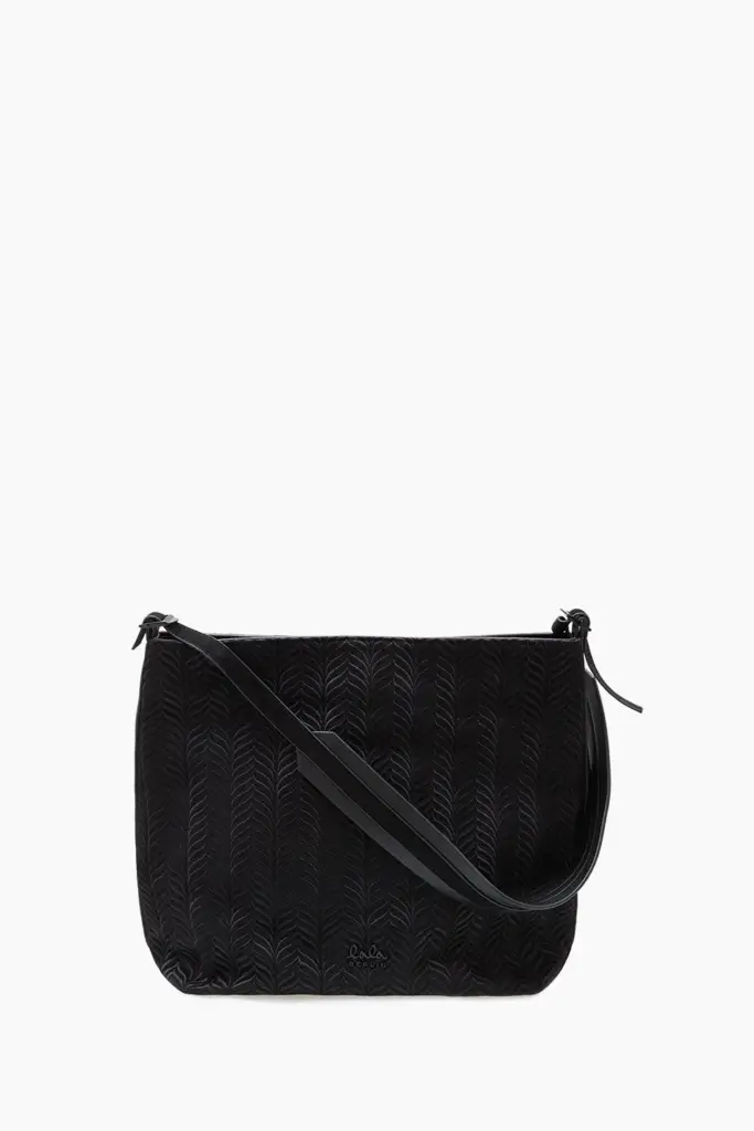 Lala Berlin Hobo Makis canvas embroidery black Bis zu 65% Rabatt