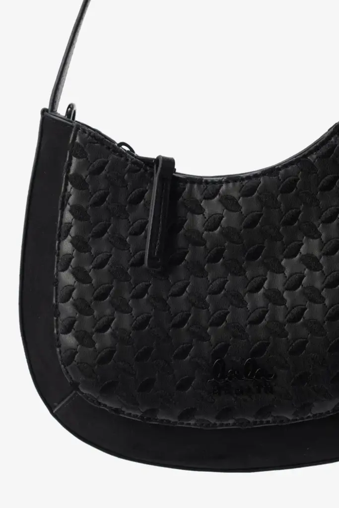 Lala Berlin Mini Shoulderbag Mesca vegan leather heritage embroidery black Rabatte dieses Monats
