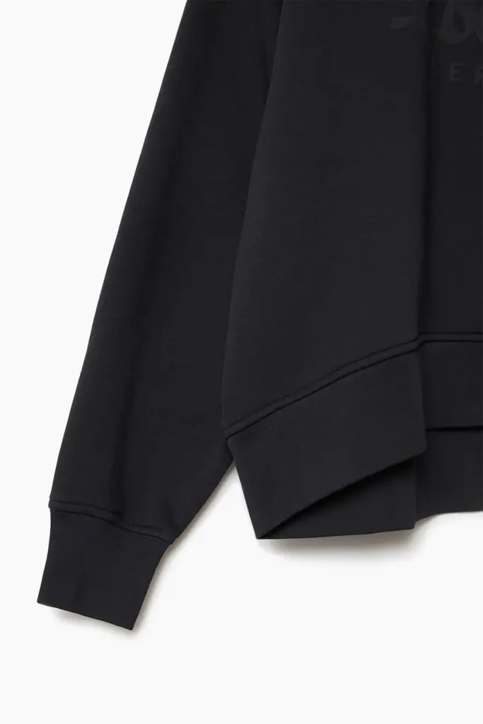 Lala Berlin Sweatshirt Ijora cotton black Auslauf