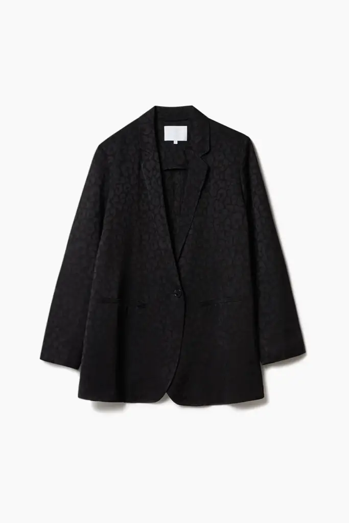 Lala Berlin Jacket Jewel viscose mix leo black Fabrikverkauf