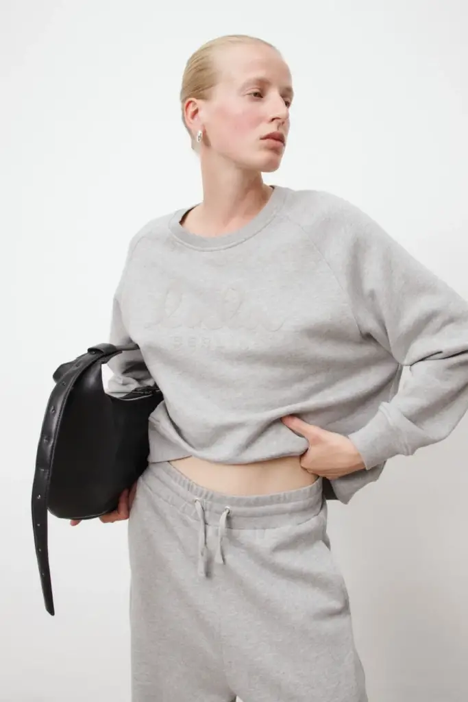 Lala Berlin Sweatpants Pylo cotton heather grey Kostenloser Versand